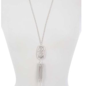 Filigree Rayne Kendra Scott Necklace in Silver